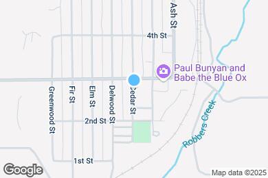 Map image of the property - 220 Cedar St