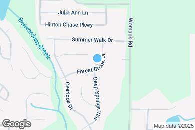 Map image of the property - 80 Forest Brook Dr