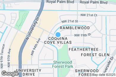 Map image of the property - 1901 Coquina Way