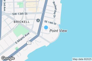 Map image of the property - 1435 Brickell Ave