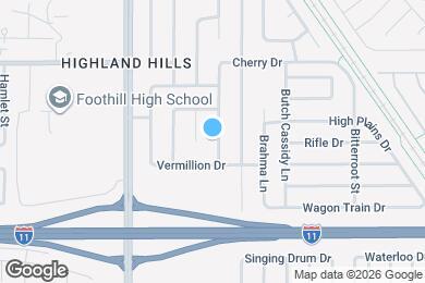 Map image of the property - 832 Cherry Dr