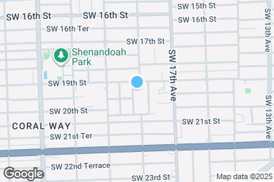 Map image of the property - 1921 SW 18th Ave