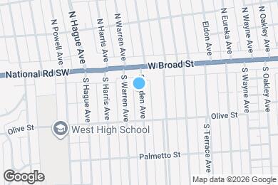 Map image of the property - 51 S Ogden Ave