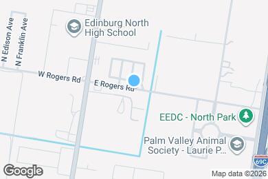 Map image of the property - 304 E Rogers Rd