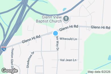 Map image of the property - 6016 Glen Way Dr