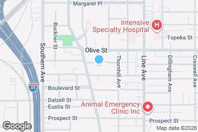 Map image of the property - 951 Sheridan Ave