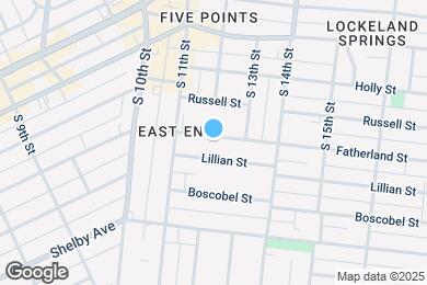 Map image of the property - 1116 Fatherland St