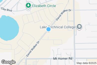 Map image of the property - 1101 David Walker Dr