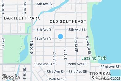 Map image of the property - 124 19th Ave S