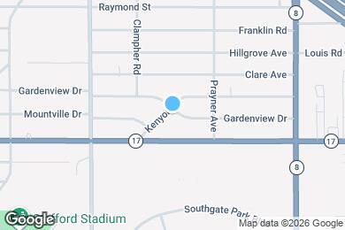 Map image of the property - 20814 Kenyon Dr