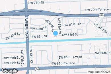 Map image of the property - 8340 SW 83rd St