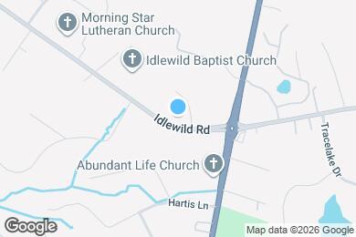 Map image of the property - 12917 Idlewild Rd