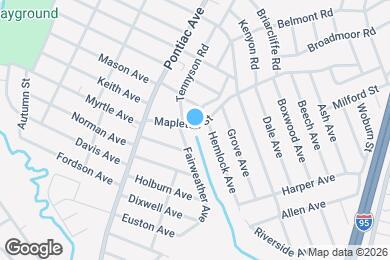 Map image of the property - 55 Mapleton St