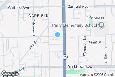 Map image of the property - 728 Clay Ave