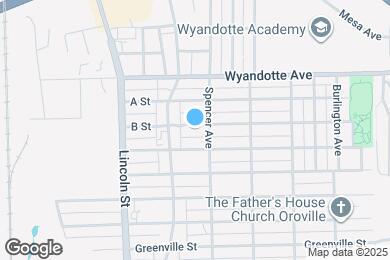 Map image of the property - 2127 B Street