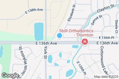 Map image of the property - 2540 E 136th Pl