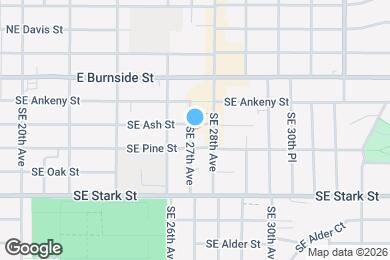 Map image of the property - 2706 SE Ash St