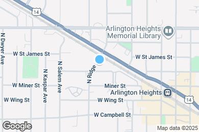 Map image of the property - 516 W Eastman St