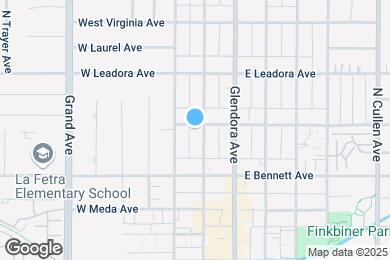 Map image of the property - 357 N Vermont Ave