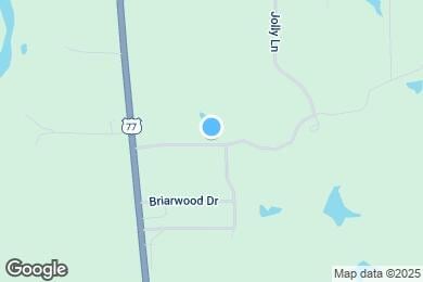 Map image of the property - 111 E Sandy Creek Dr