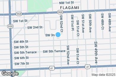 Map image of the property - 5261 SW 4th St
