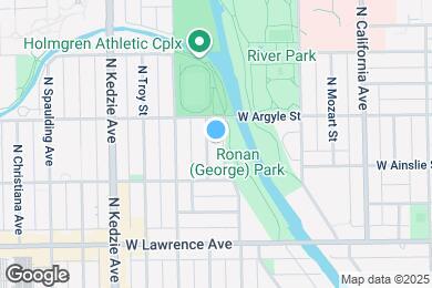 Map image of the property - 4931 N Whipple St