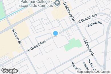 Map image of the property - 1811 E Grand Ave