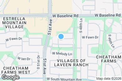 Map image of the property - 5005 W Fawn Dr