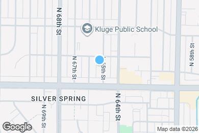 Map image of the property - 5649 N 65th St