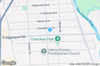 Map image of the property - 1524 E Algonquin Rd