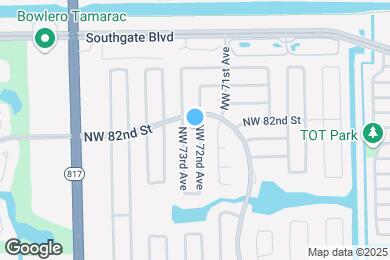 Map image of the property - 8121 NW 72nd Ave