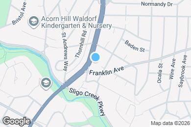 Map image of the property - 9407 Colesville Rd