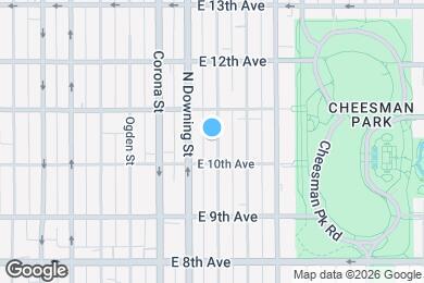 Map image of the property - 1035 N Marion St