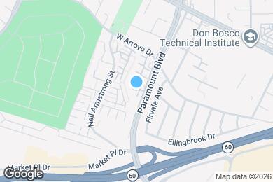 Map image of the property - 1781 Bradbury Dr