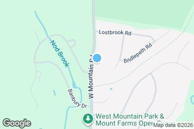 Map image of the property - 184 W Mountain Rd