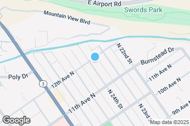 Map image of the property - 1143 N 24th St