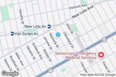 Map image of the property - 692 Ashford St