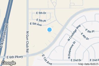 Map image of the property - 23642 E 3rd Pl