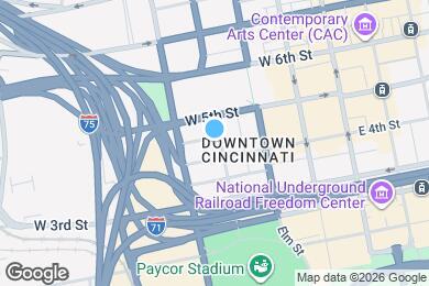 Map image of the property - 411 Plum St