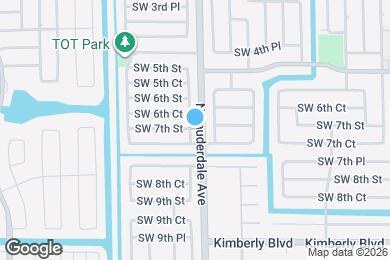 Map image of the property - 700 SW 81st Ter