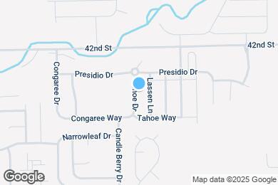 Map image of the property - 4069 Tahoe Dr