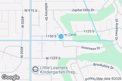Map image of the property - 1190 Inverness Dr