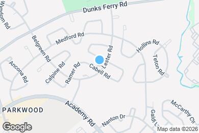 Map image of the property - 3412 Lester Rd