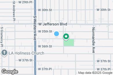 Map image of the property - 1587 W 35th Pl