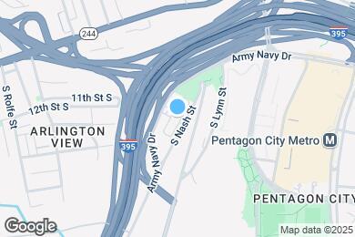 Map image of the property - 1300 Army Navy Dr
