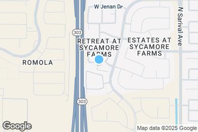 Map image of the property - 16623 W Mescal St
