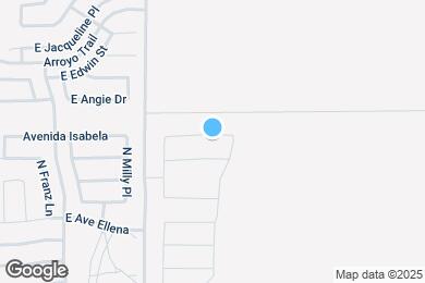 Map image of the property - 1557 E Caballero Dr