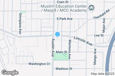 Map image of the property - 5935 Lincoln Ave