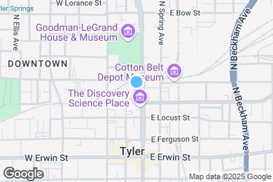 Map image of the property - Moore Grocery Lofts