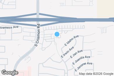 Map image of the property - 1635 S Wildrose